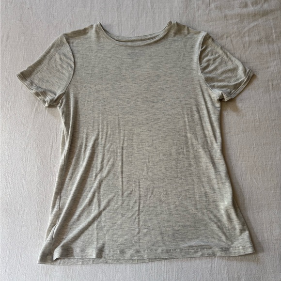 Nine West Tops - Nine West soft spun fabric Short Sleeve Tee in heather Gray NWOT